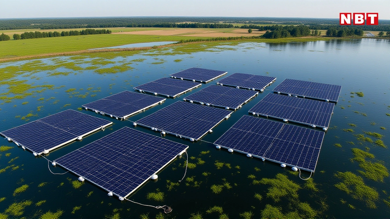 Delhi to Float Solar Panels on Ponds in Pilot Project